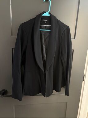 Torrid Black Peplum Blazer